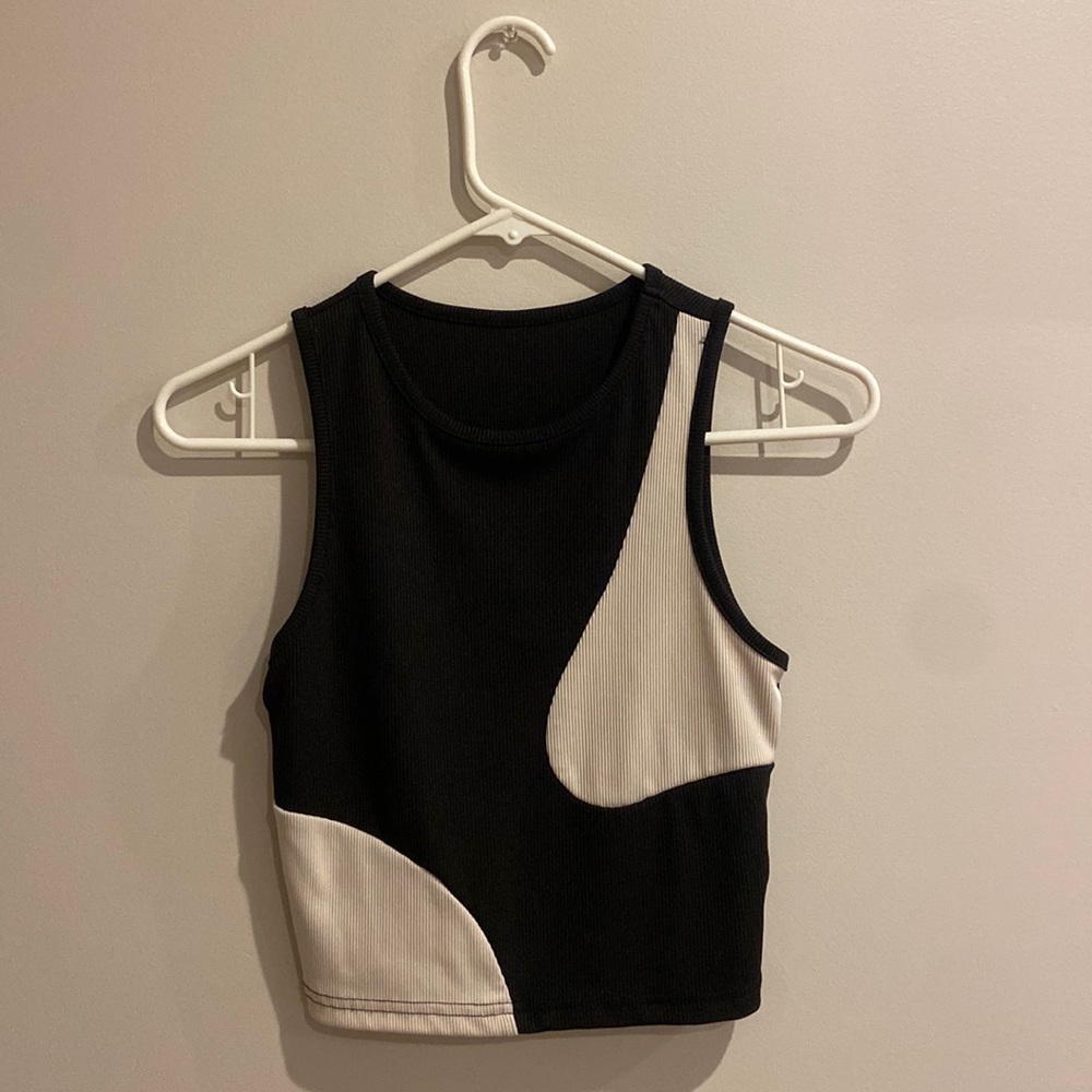 Color Block Tank Top